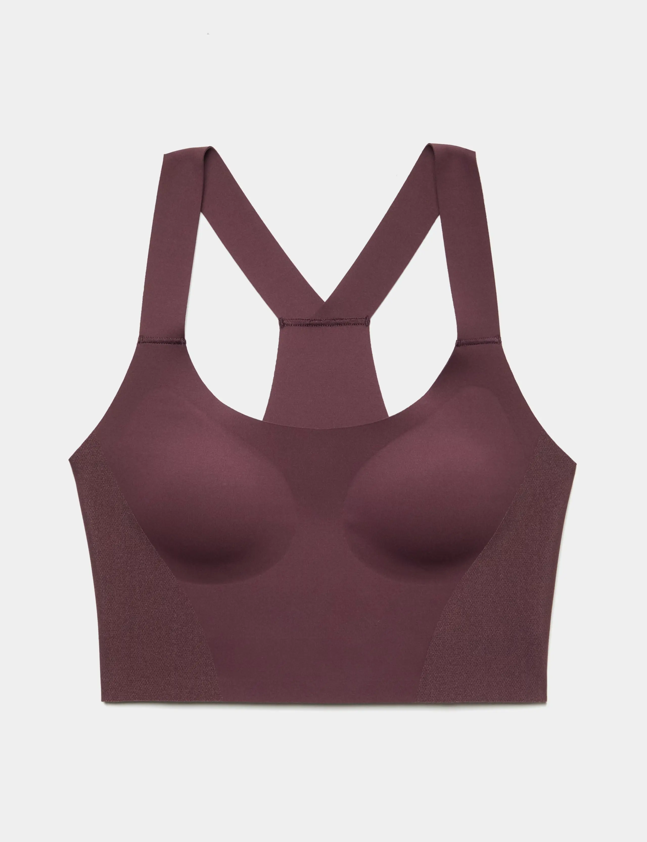 Shimmer Scoop Neck Racer Back Bra Vest