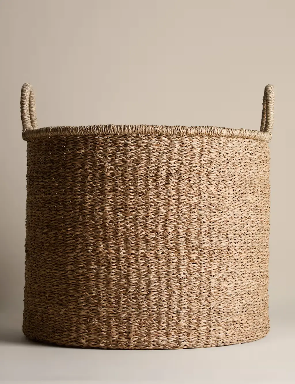 Seagrass storage basket