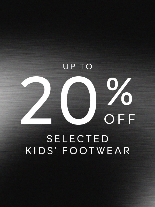 20% off selected Kids' Footwear