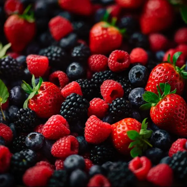 Berries and cherries