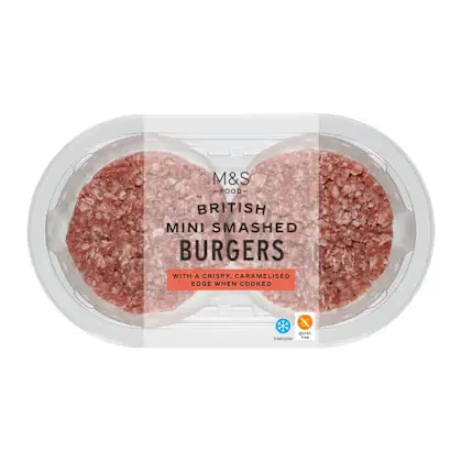 British Mini Smashed Burgers