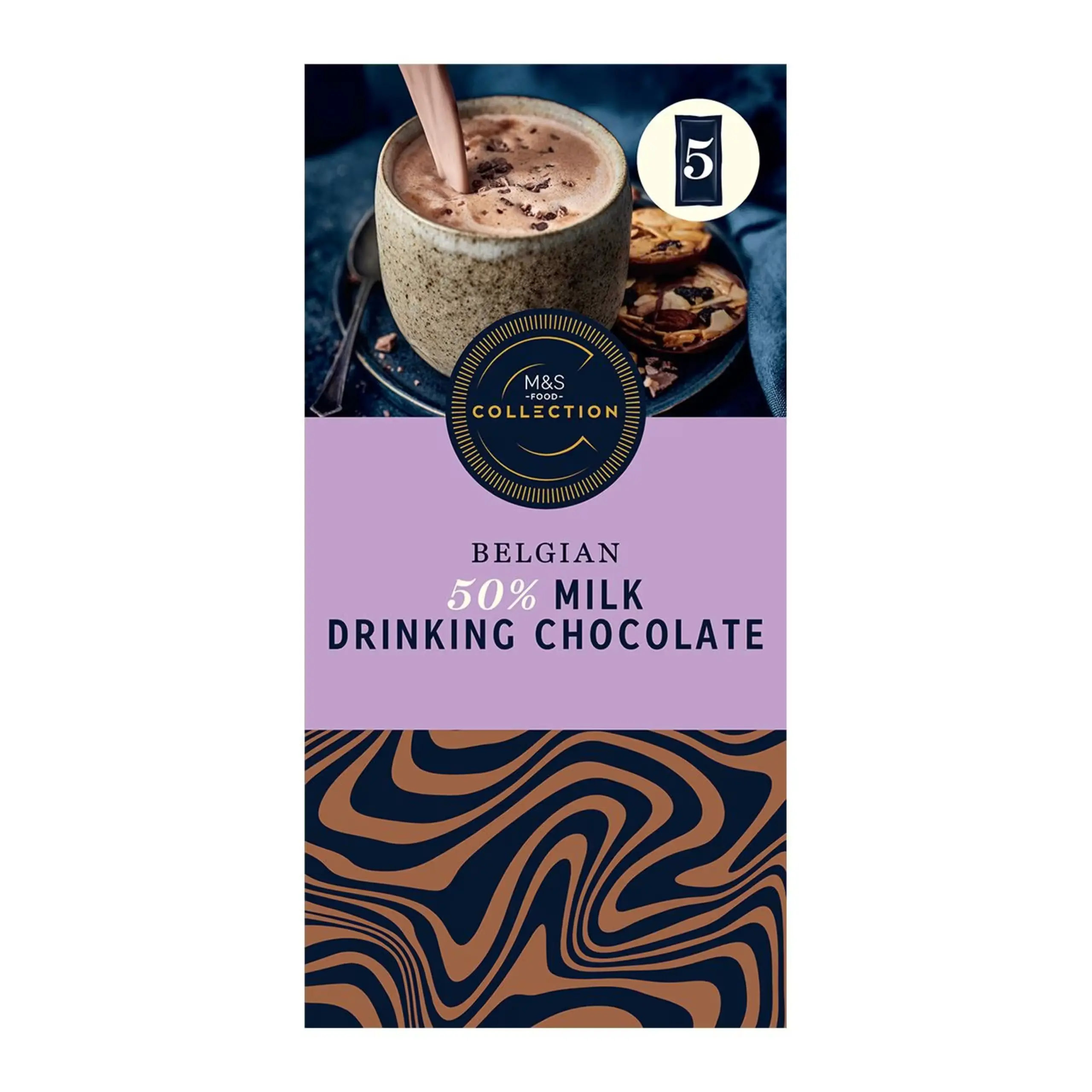 Collection Belgian 50% Milk Drinking Chocolate