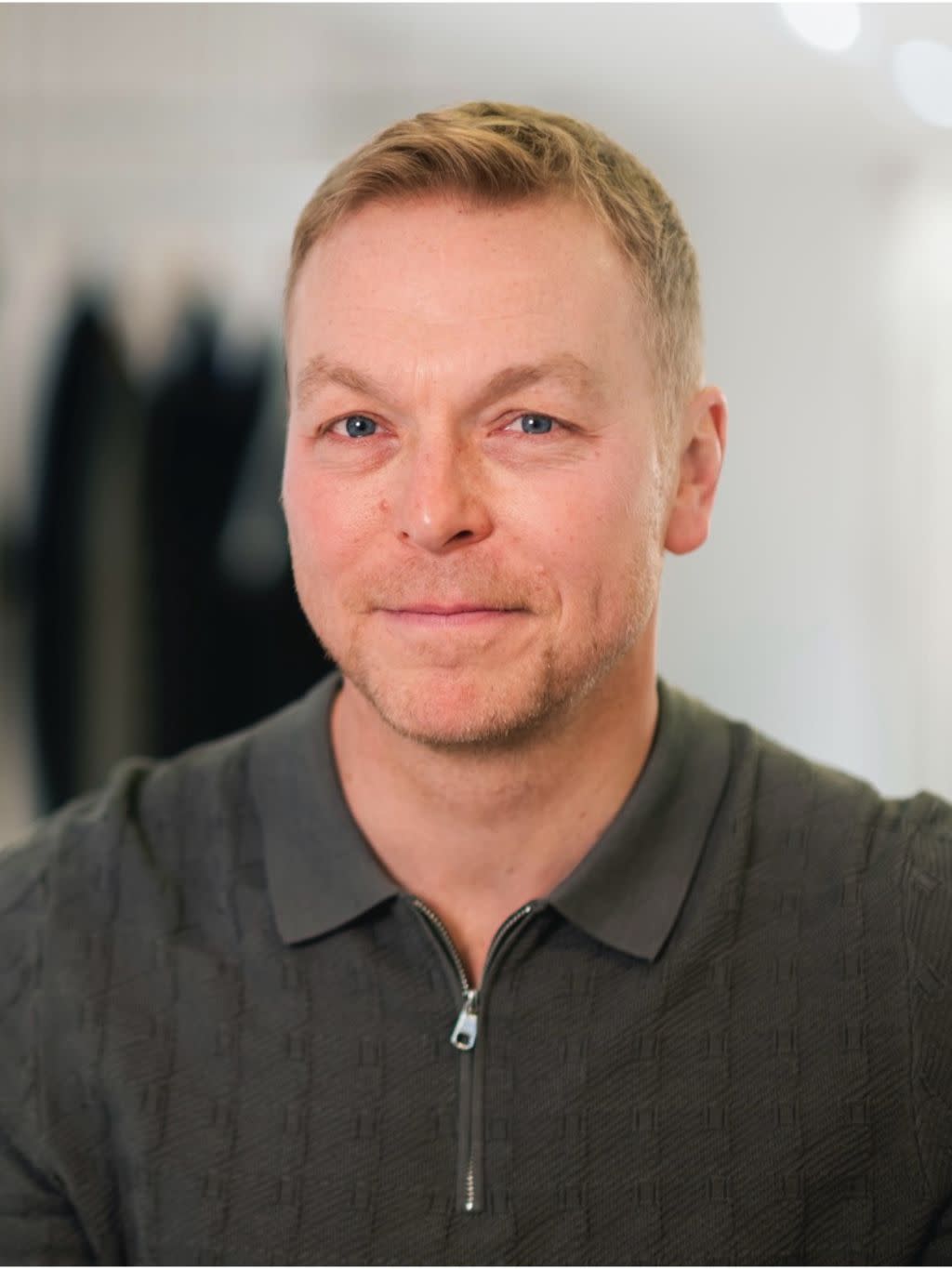 A headshot of Sir Chris Hoy