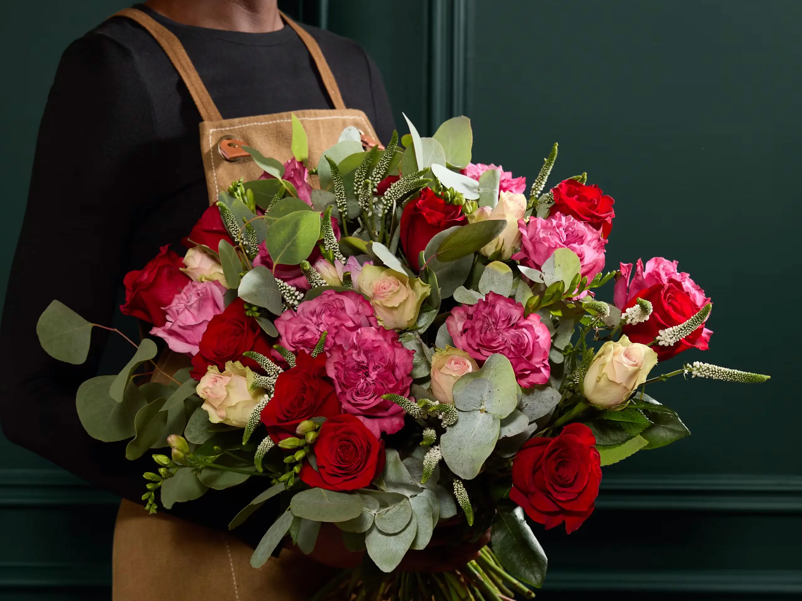 Person holding Katherine Jenkins Opera bouquet