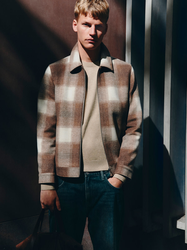 Man wearing casual shirts