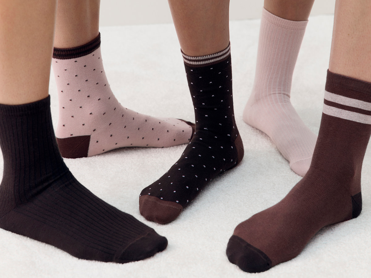 women wearing socks