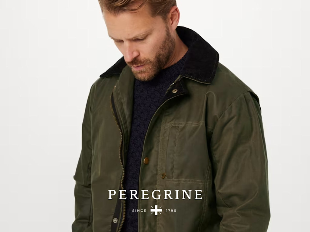 Men wearing Coat from Peregrine 