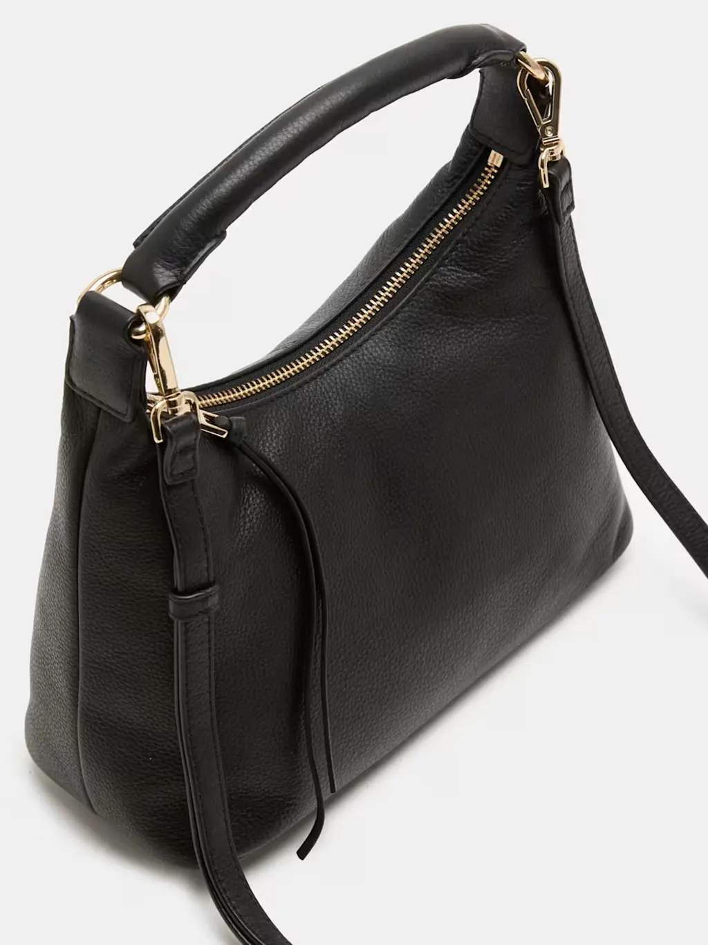 Leather cross-body bag