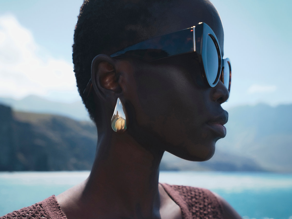 Women wearing accessories collection