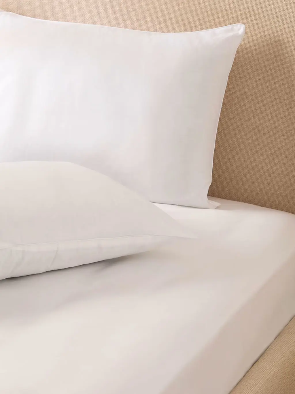 Duck and feather down pillows