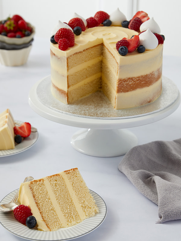 Vanilla Naked Cake