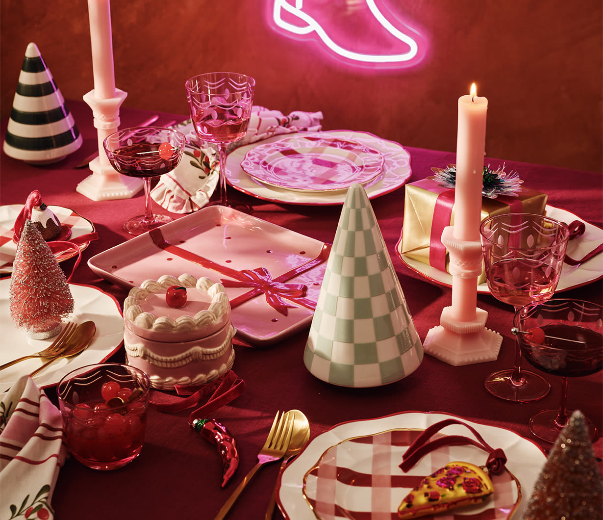 Ideas for a festive table