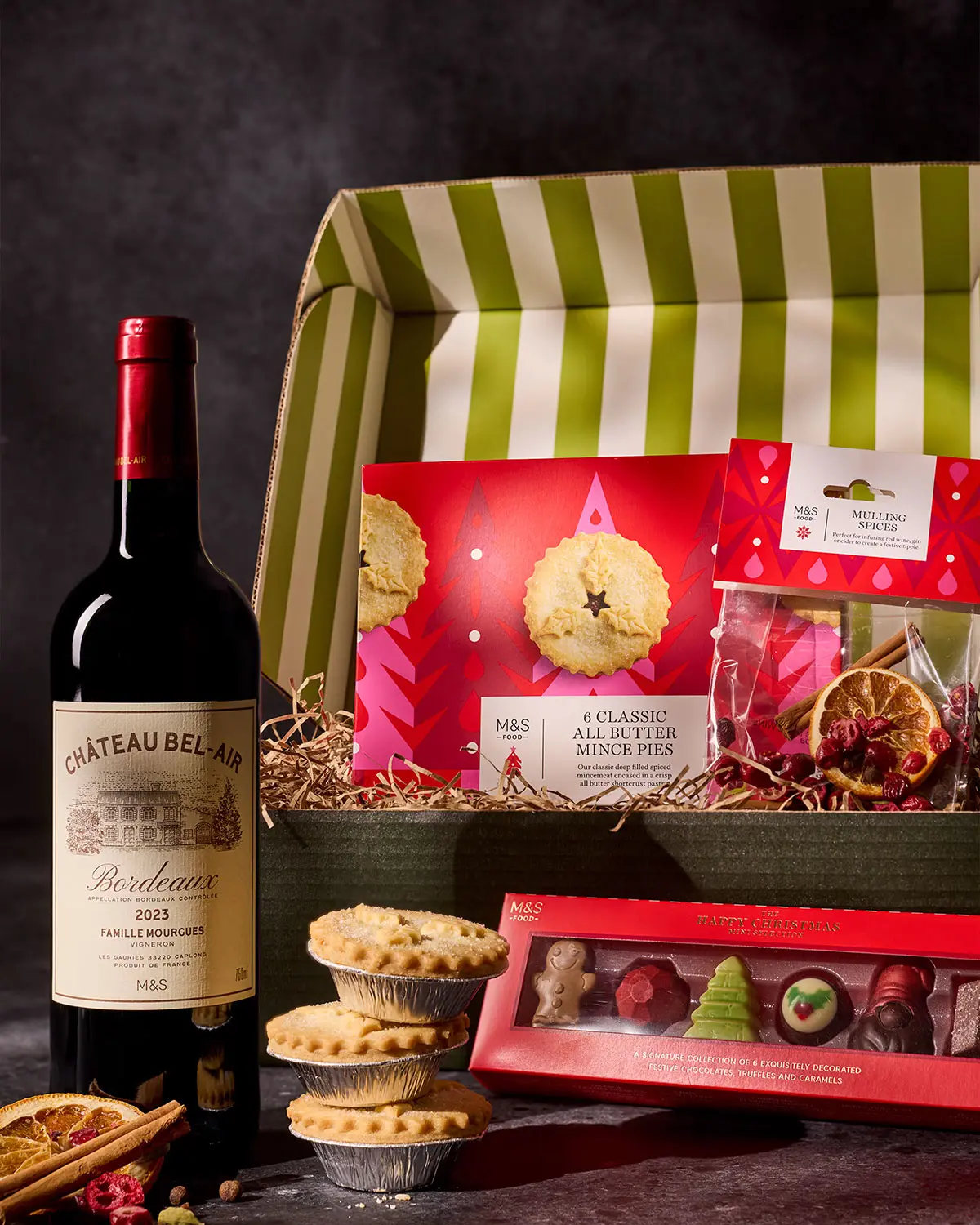 Christmas food hamper gift