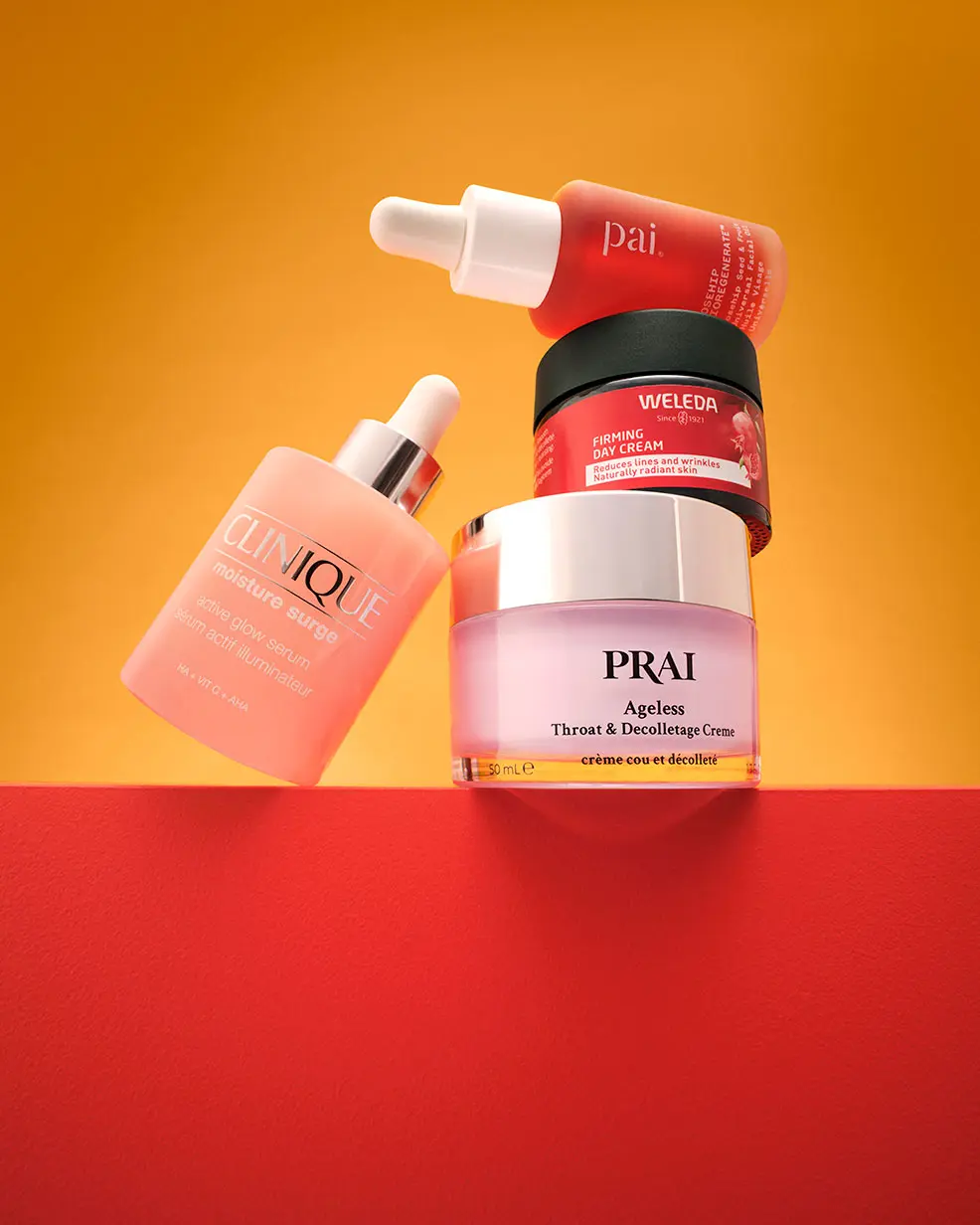 Selection of beauty products at M&S