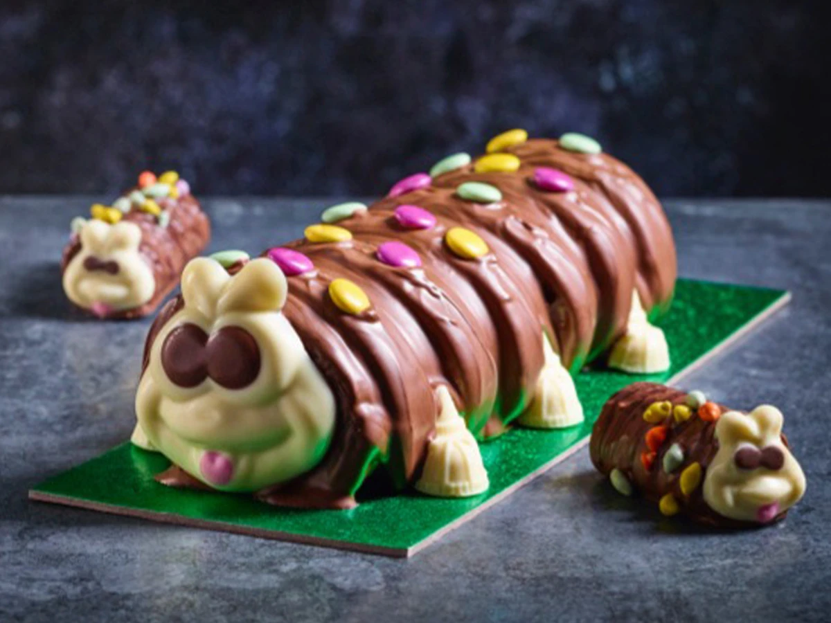 Colin the caterpillar cake 