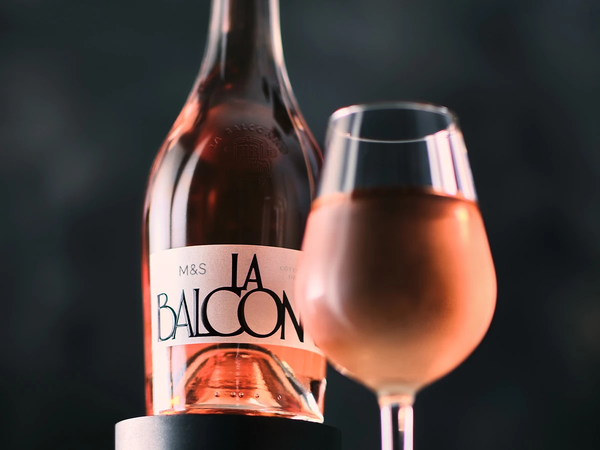 Rose wine