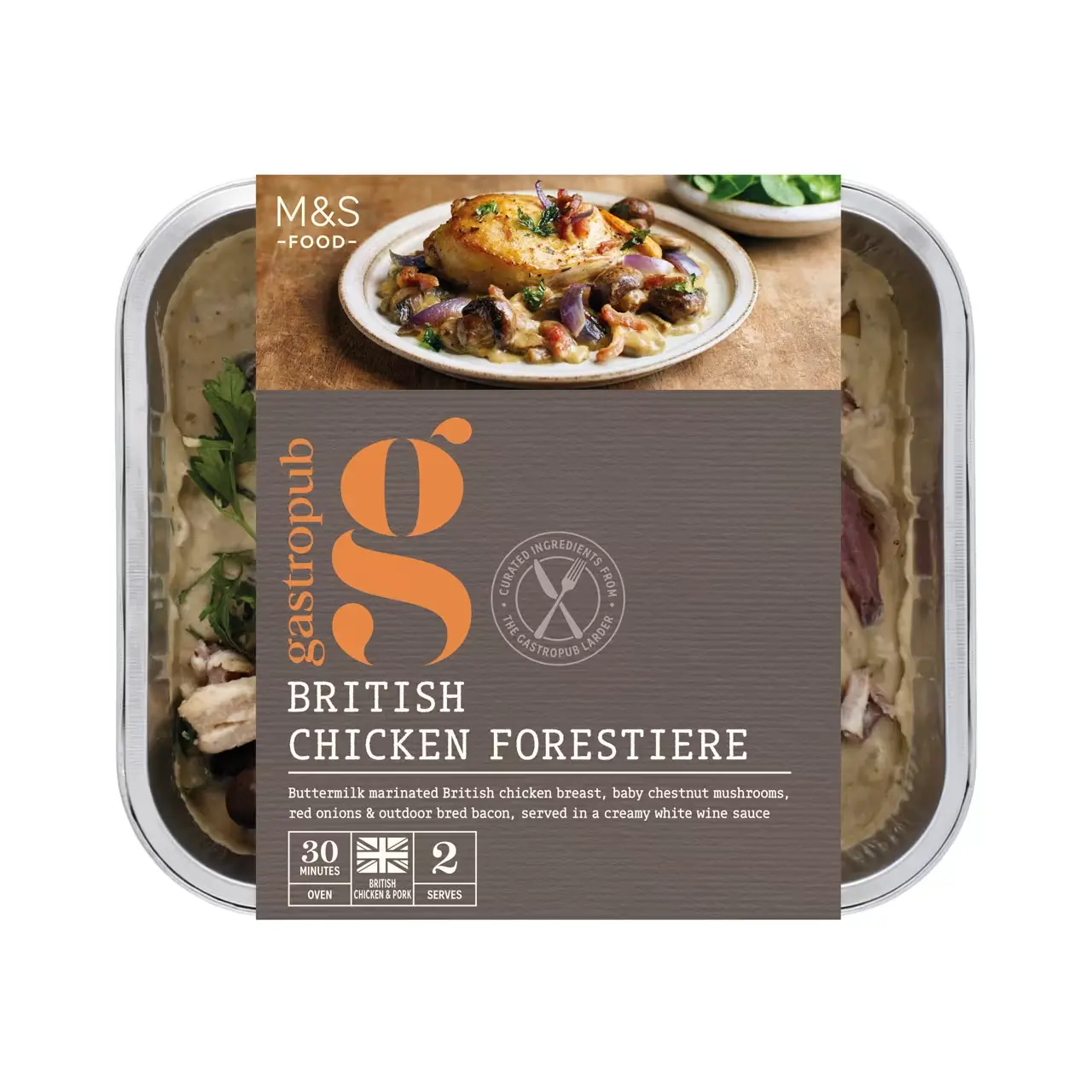 Gastropub British Chicken Forestiere