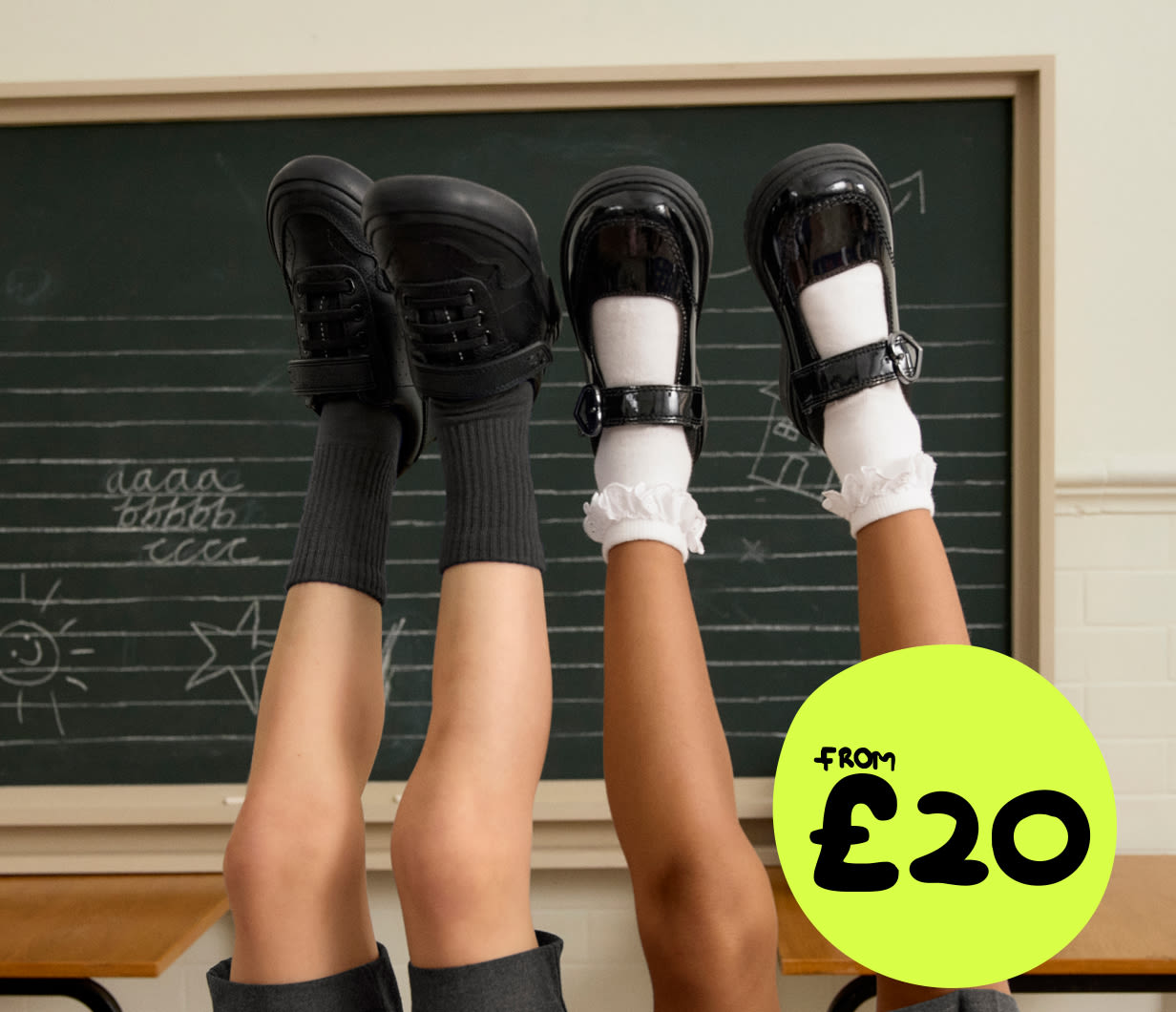School shoes from £20
