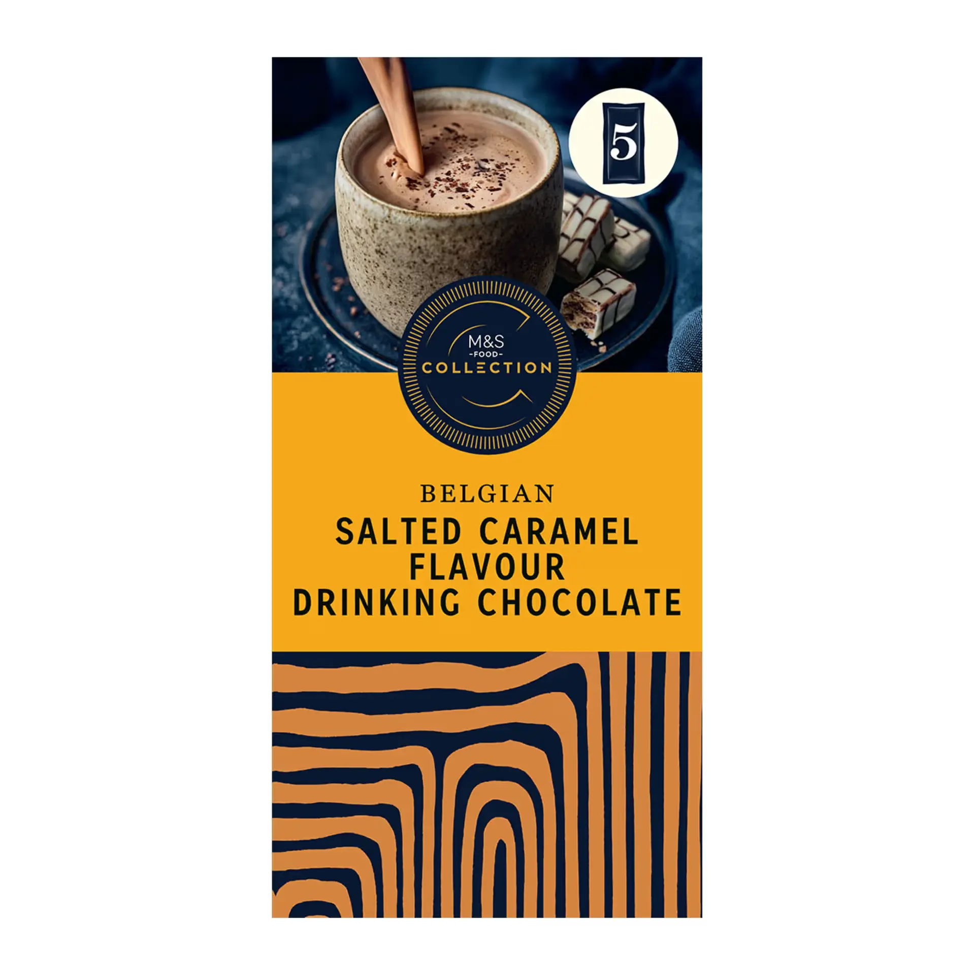 Salted Caramel Flavour Drinking Chocolate