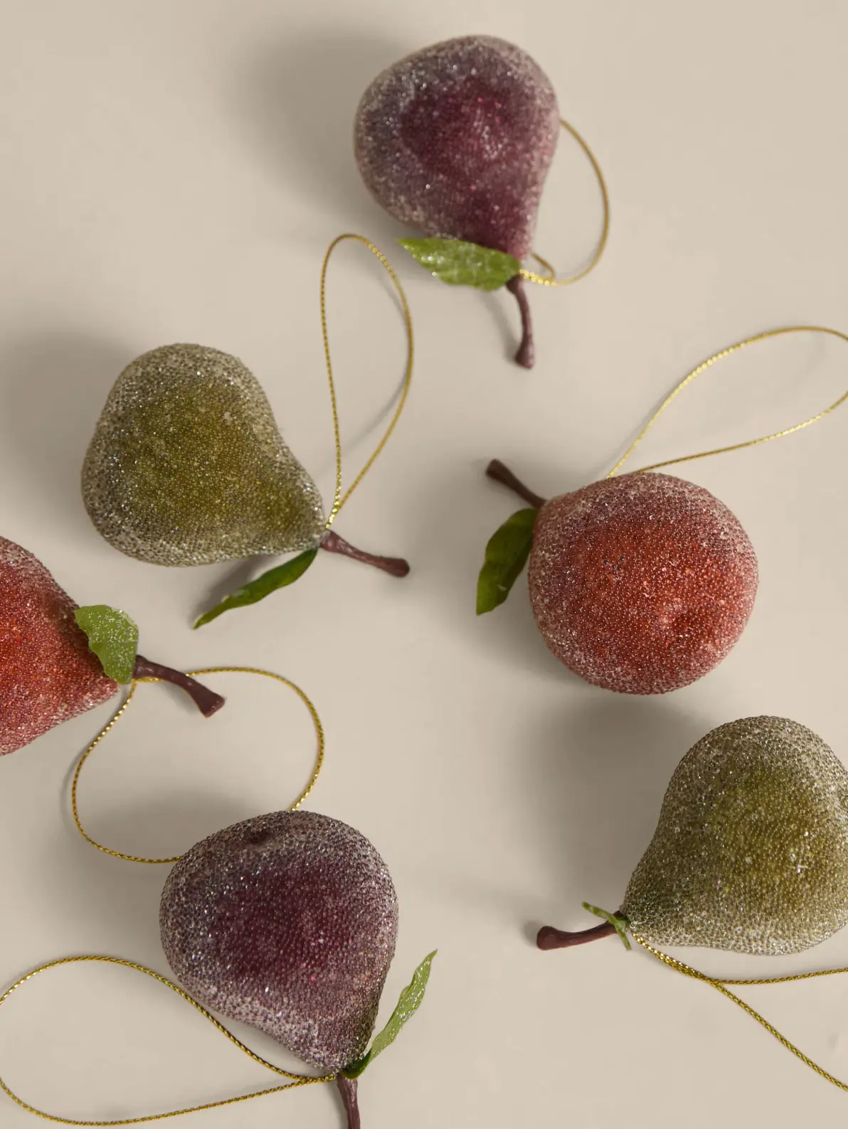 Image of fruit hanging decorations
