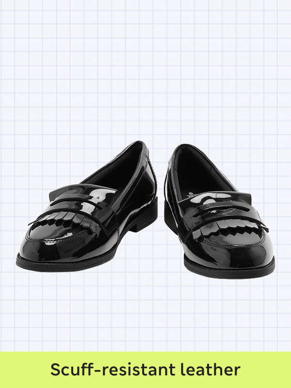 Black school shoes
