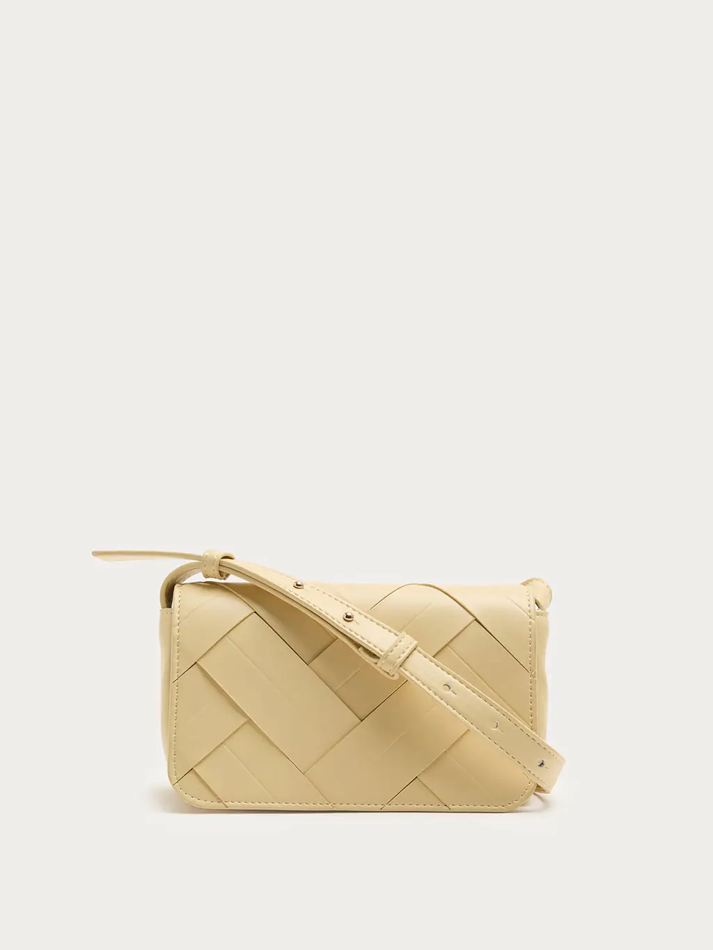 Yellow cross-body bag