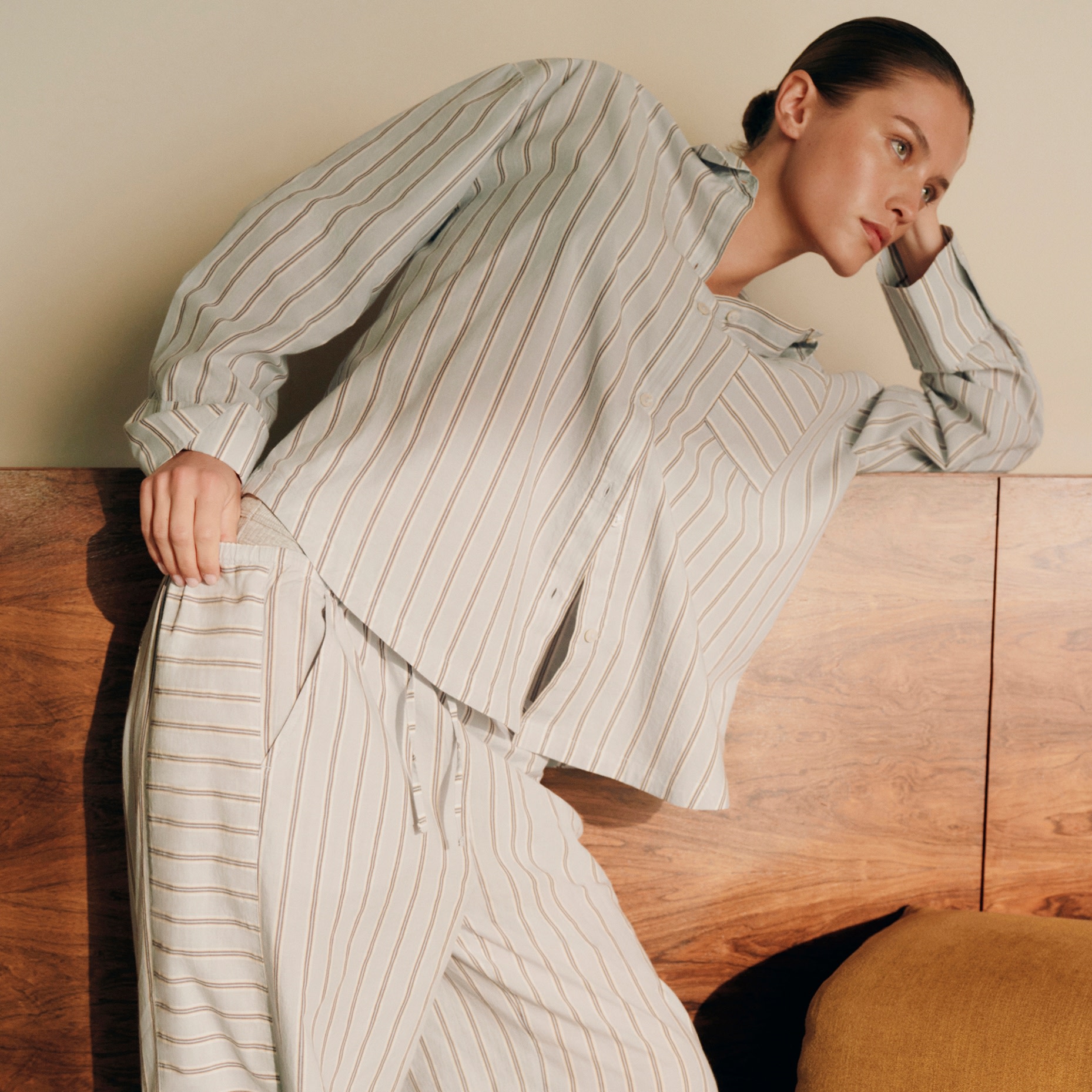 woman wearing nightwear