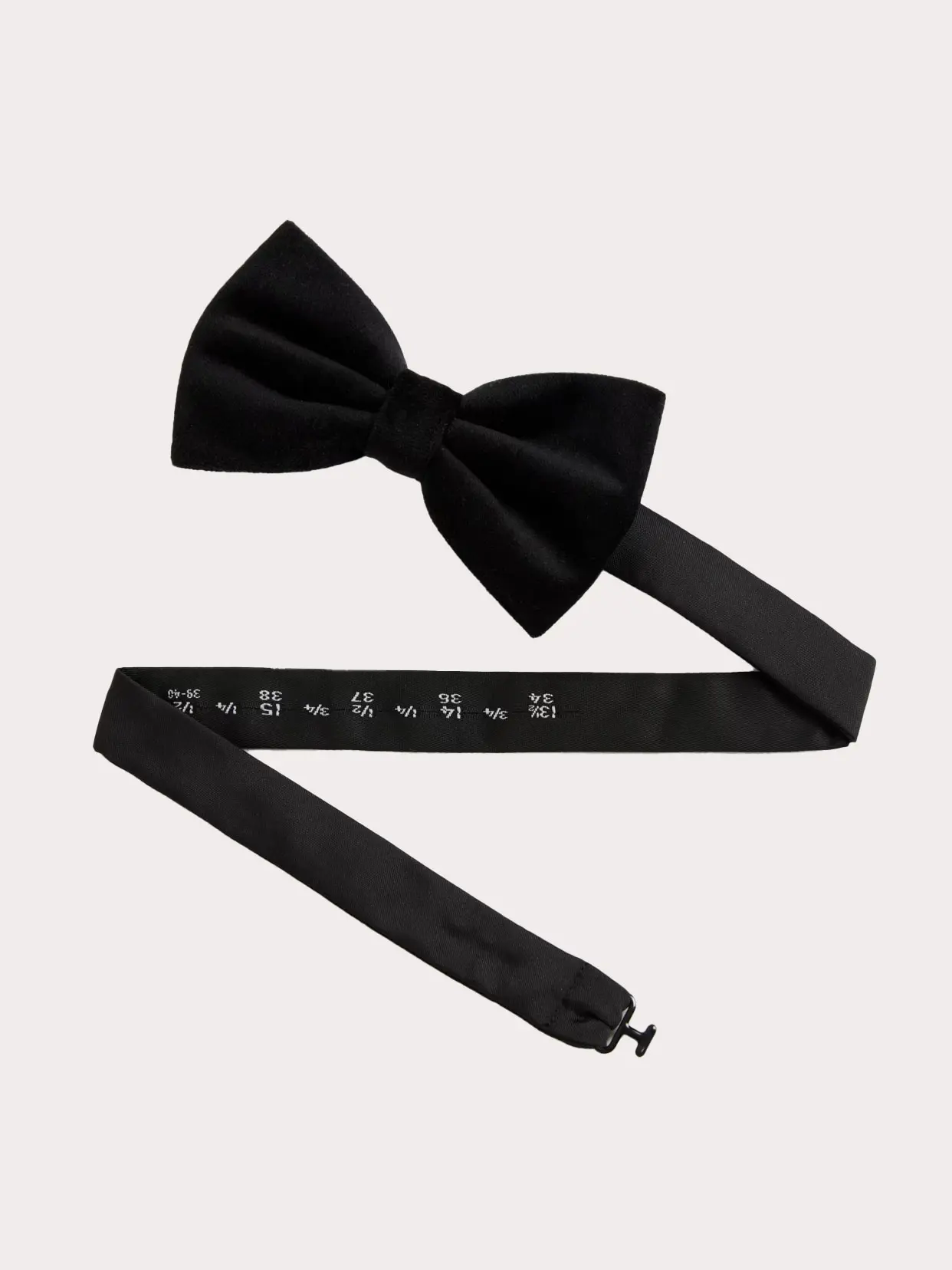 Black bow tie