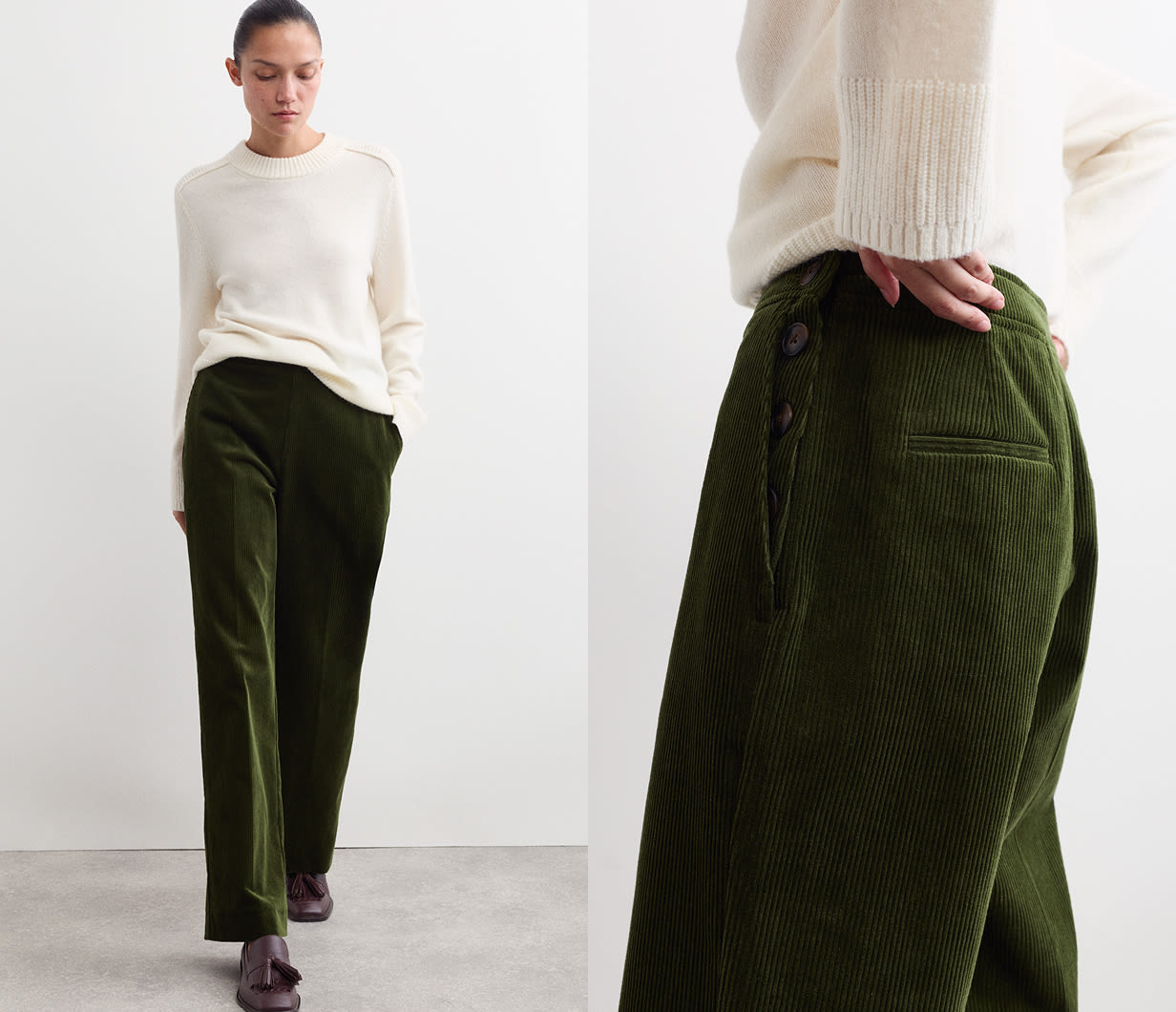 Trousers content card