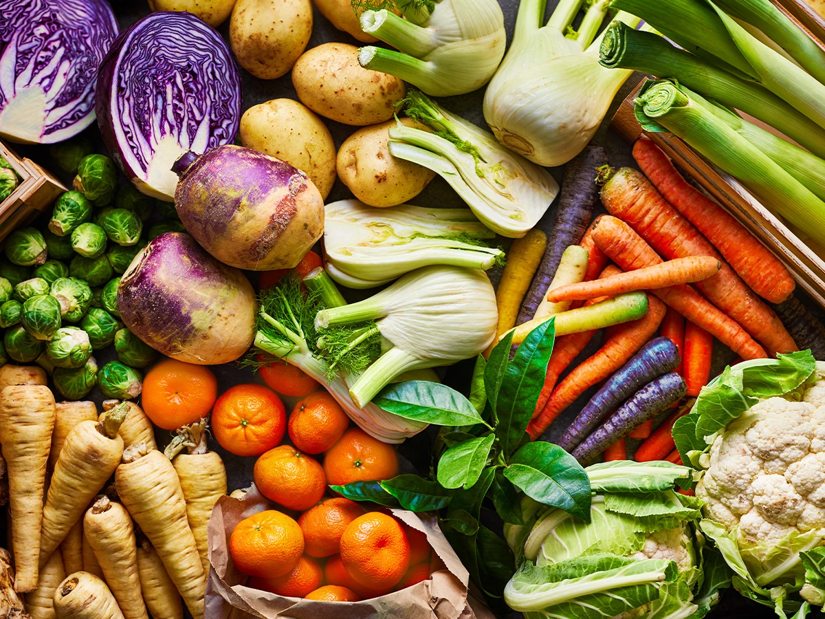 british seasonal fruit and veg
