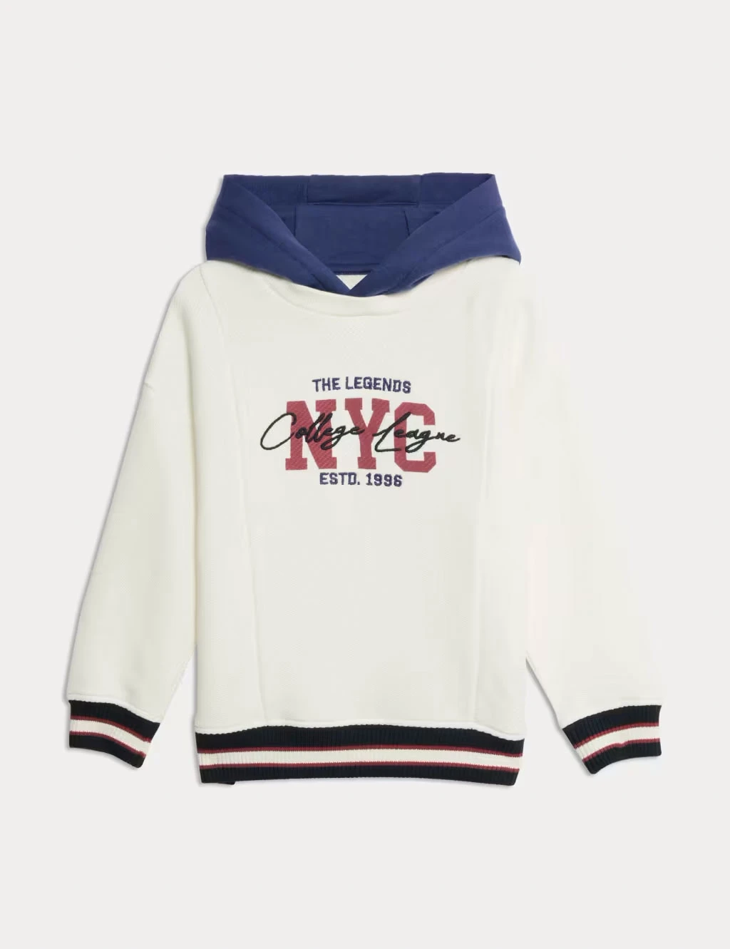 Boys' NYC cotton-rich hoodie