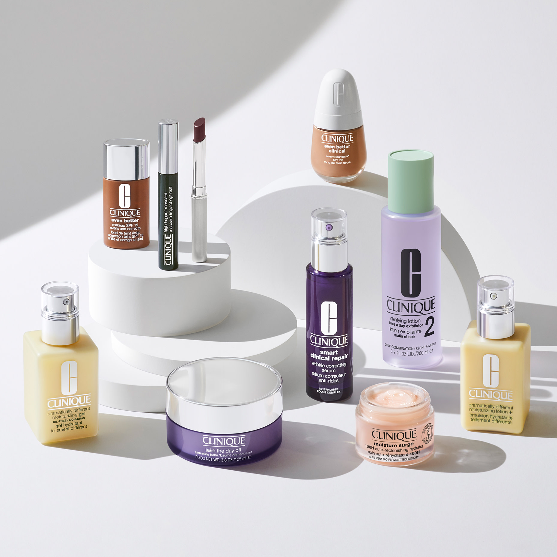 Selection of beauty products. Shop Makeup