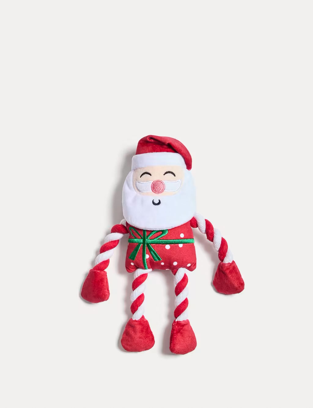 Santa Claus dog toy