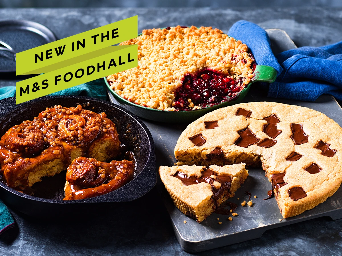 A selection of new hot desserts