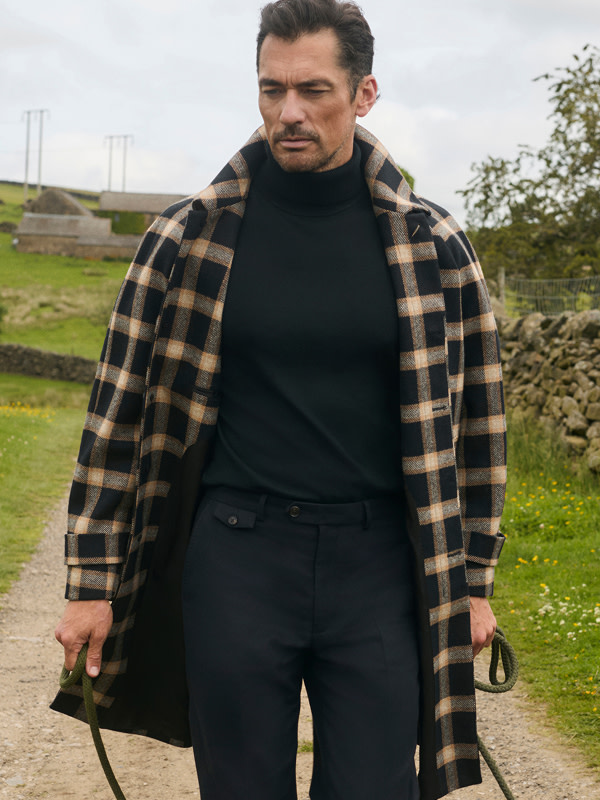 Man wearing jacket