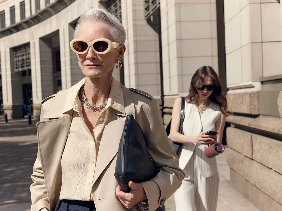 Women wearing workwear