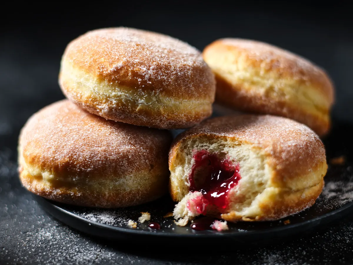 Jam doughnuts