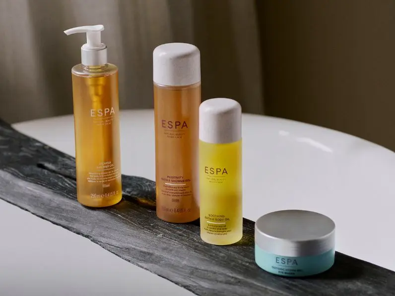 Assorted ESPA products