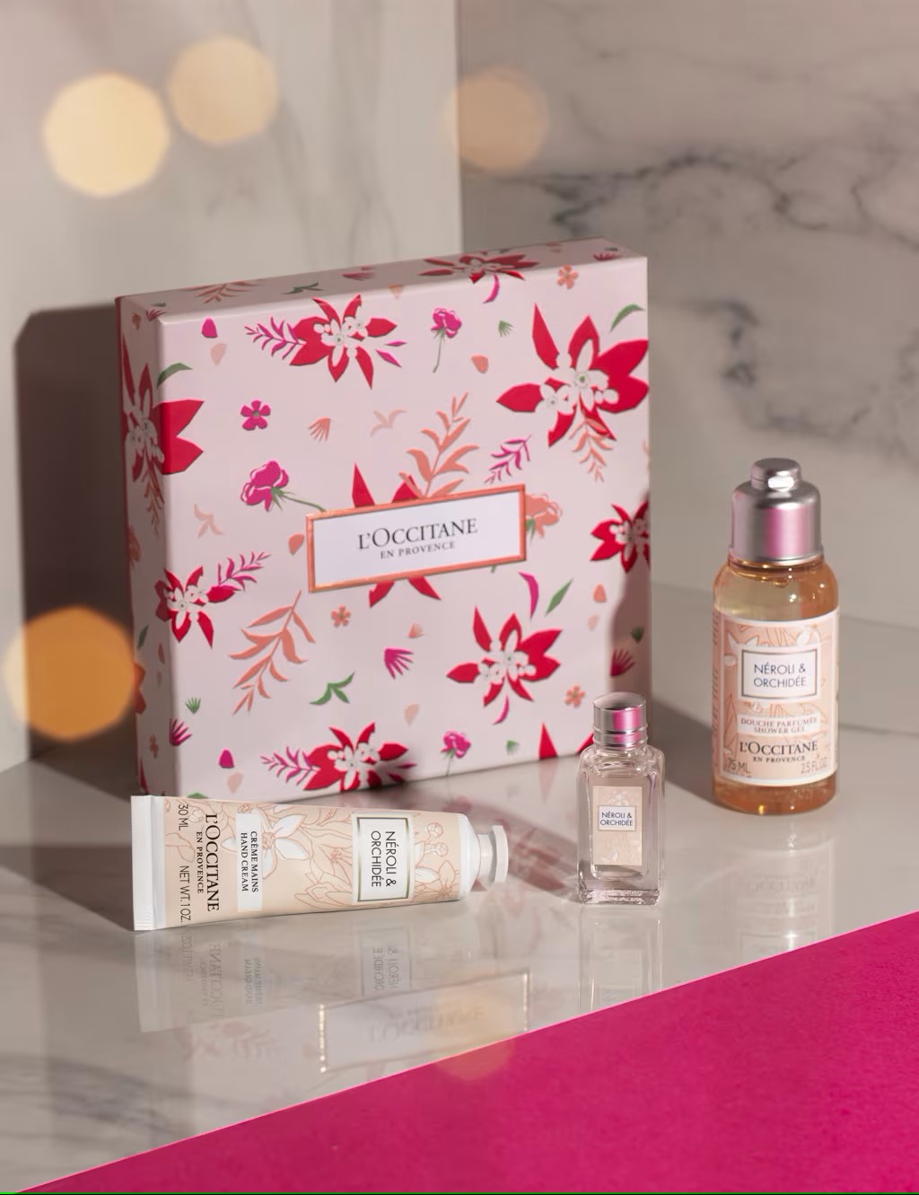 Neroli and orchid gift set by L'Occitane at M&S