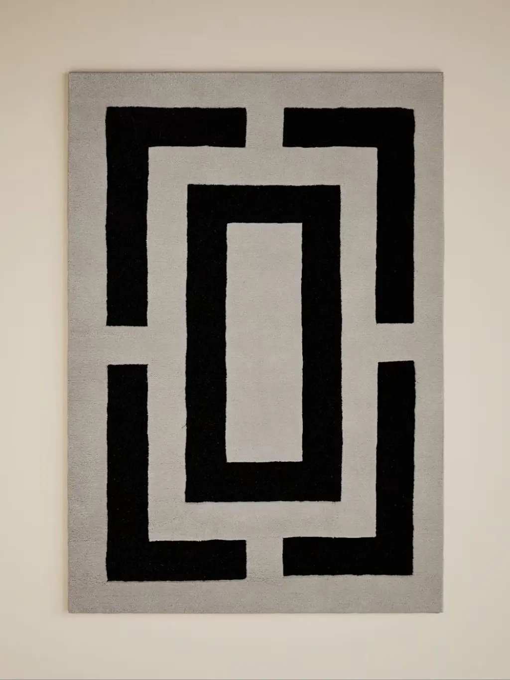A geometric rug from the Kelly Hoppen x M&S range