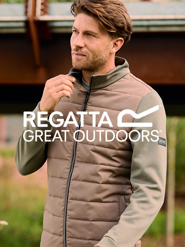 Men in Regatta brand