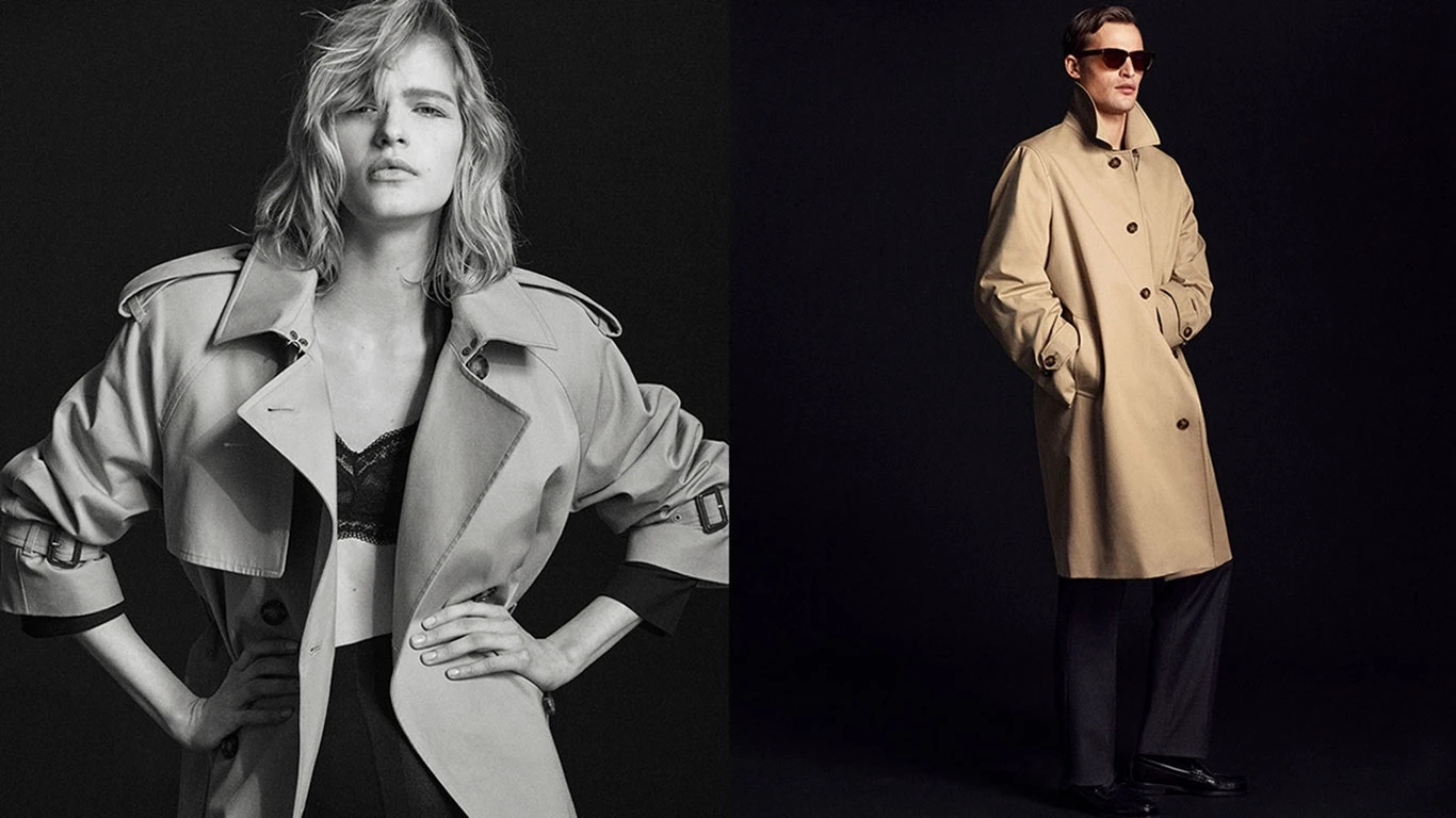 The trench coat mens and womens