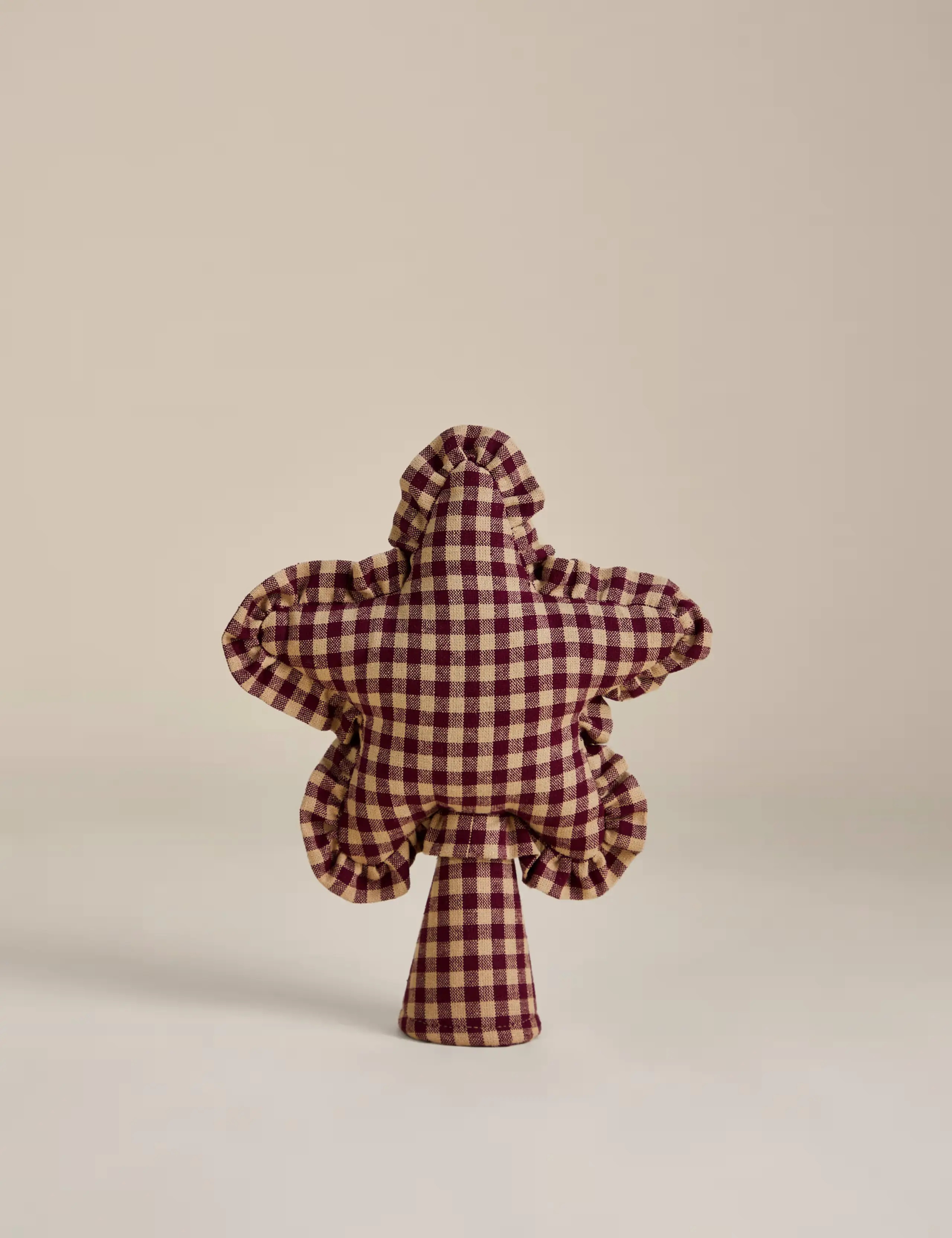 Gingham Bow Tree Topper