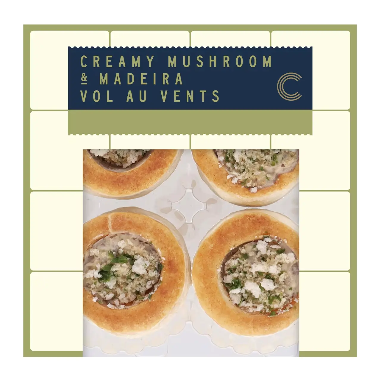 Collection Creamy Mushroom and Madeira Vol Au Vents