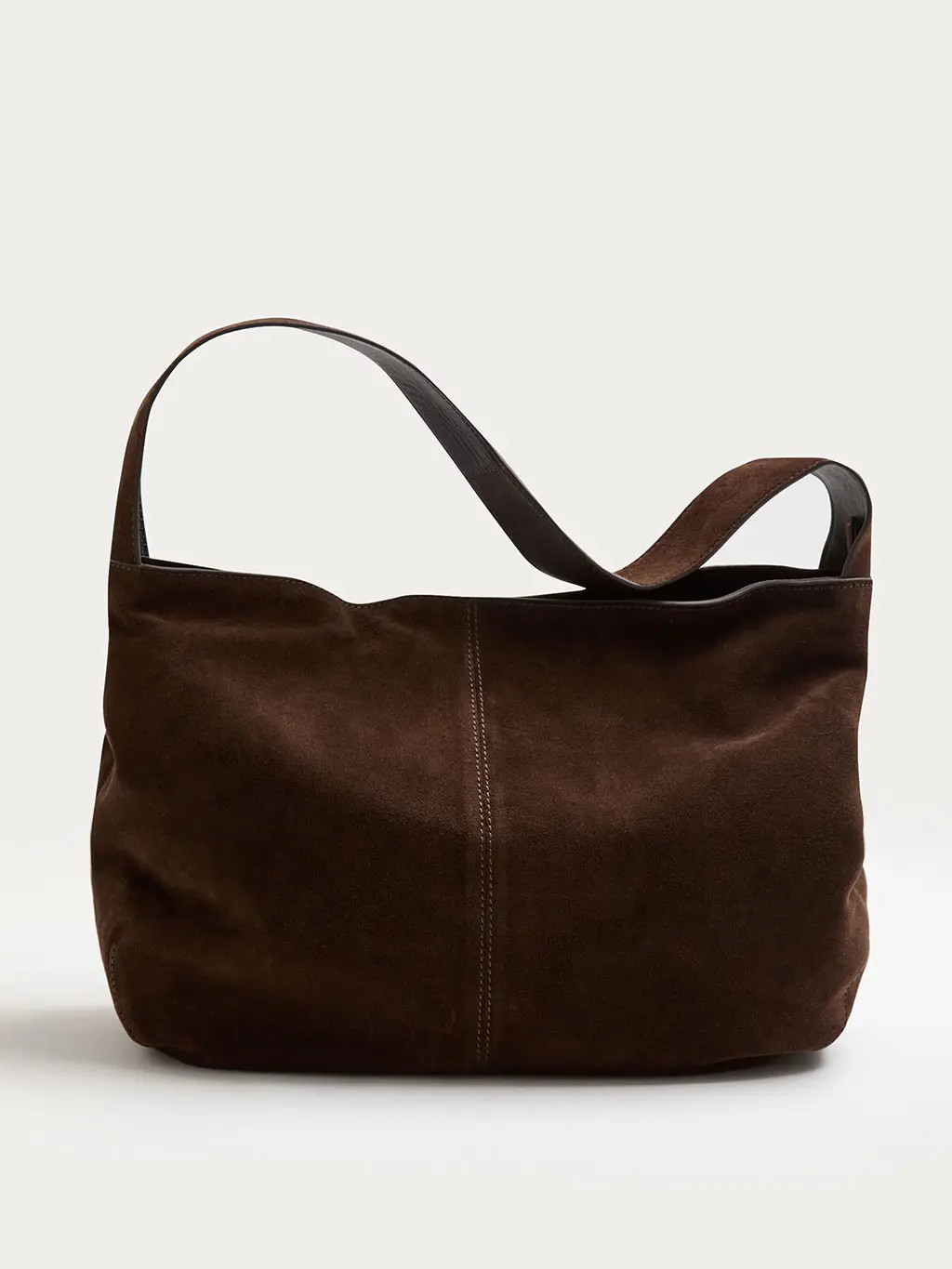 Slouchy brown bag