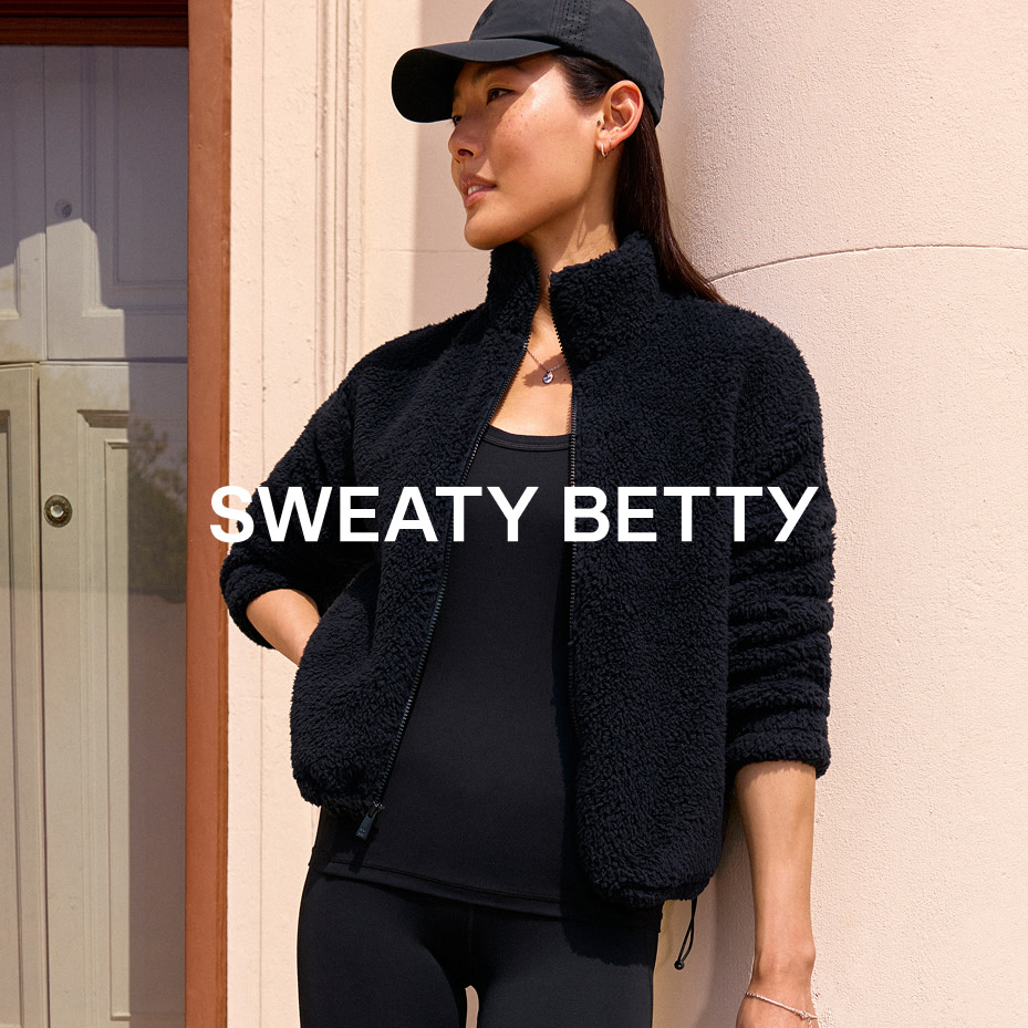 Woman wearing sportswear by Sweaty Betty