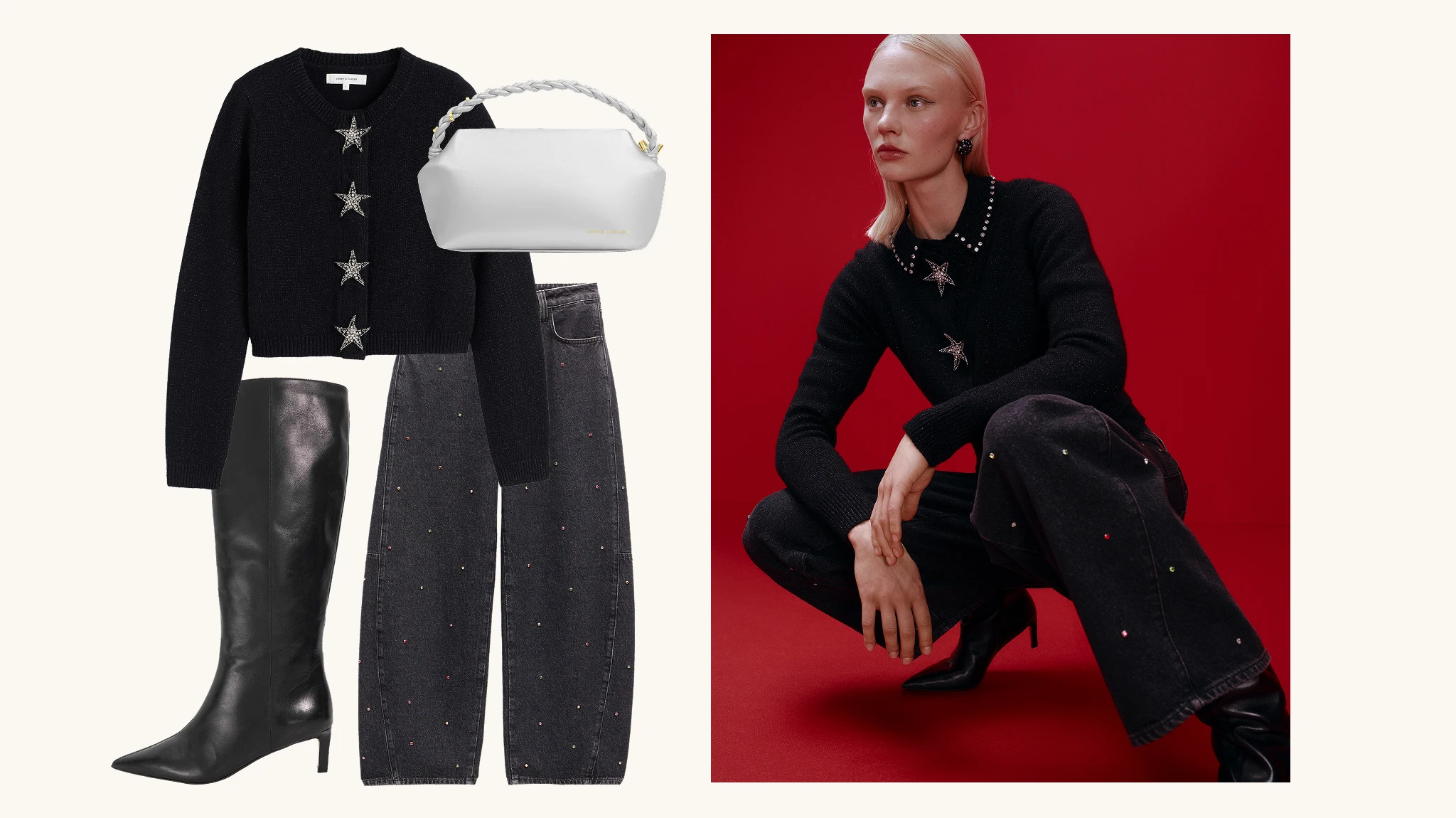 Selection of day to night clothing brands at M&S