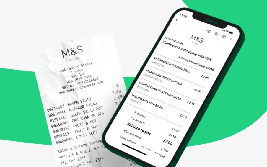  Digital Receipts