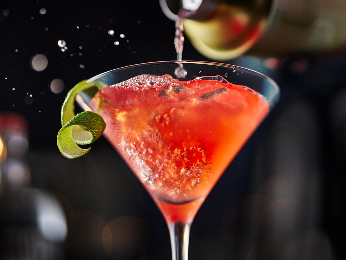 Festive cosmopolitan