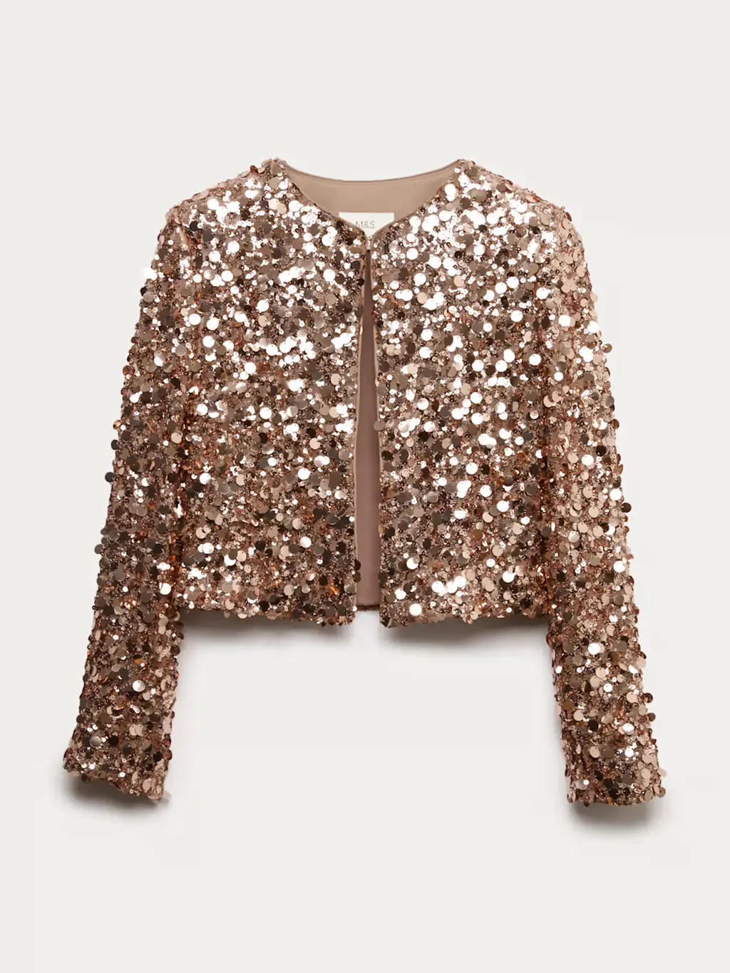 Gold sequin jacket